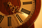 antike Wanduhr
